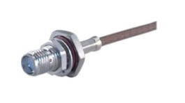 24 SMA-50-2-46/133 NH, RF Connector, SMA, Brass, Socket, Straight, 50Ohm, Solder Terminal, Crimp Terminal, Huber+Suhner