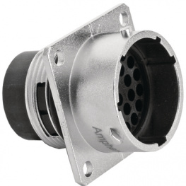 RT0016-26PNH, Square flange receptacle 26P, Amphenol