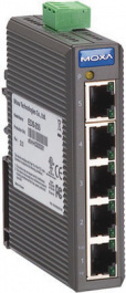 EDS-205, Switch Ethernet; неуправляемый; Кол-во портов: 5; 12?48ВDC; RJ45, Moxa