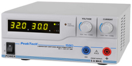 P1580, Bench Top Power Supply, PeakTech