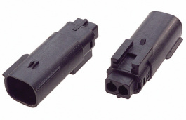 19419-0008, Разъем: прямоугольный; MX150L; вилка; "папа"; 22?18AWG; PIN:2; IP67, Molex
