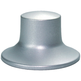 K1-MD-S60, Aluminium Knob silver 36 mm, ELMA