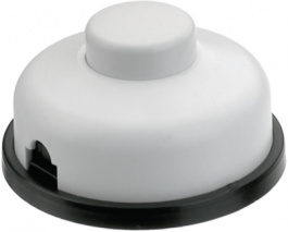 8009-608.01, Foot-operated intermediate switch, single-pin white, interBAR