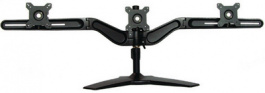 TS743A, TFT Trio Swivel Arm Mount with Table Base black, HighGrade