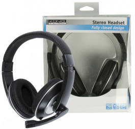 CMP-HEADSET130, Multimedia stereo headset, KONIG
