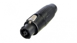 NLT8FXX-BAG, Cable Connector, Black, 8 Poles, Neutrik