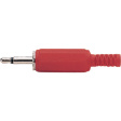 133-1-13 RED Jack plug diam.3.5 mm red 2P