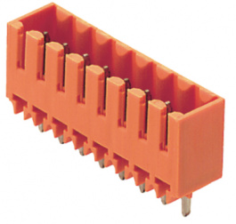 1604530000, SL 3,5/8/180G 3.2SN OR BX Pin header, straight Pitch 3.5 mm, 8 Poles, Weidmuller
