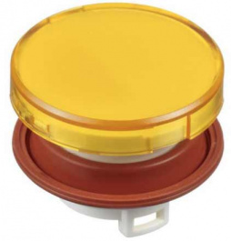 HW1A-L1Y, Illuminated Pushbutton Lens, IDEC