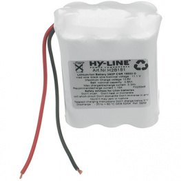 H2B181, Li-Ion-Battery 11.1 V 4.6 Ah, HY-Line
