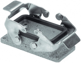 C146 10F024 000 1, Корпус: для разъемов heavy|mate; размер E24; двойная защелка, Amphenol