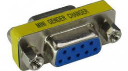RND 205-00849, D-Sub Gender Changer, Female / Female, 9 Poles, RND Connect