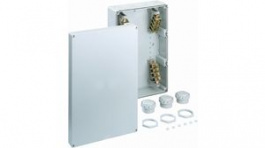 87041001, Junction Box 300 x 450 x 132mm Polystyrene IP65 Grey, Spelsberg