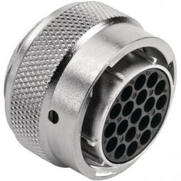 RT0616-19SNH, Круглый; вилка; "мама"; PIN:19; внутр.байонетное соединение; IP67, Amphenol