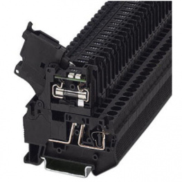 3036547, ST 4-HESILED 24 (5X20) fuse terminal block, 0.08...4 mm2 24 vdc 6.3 a black, Phoenix Contact