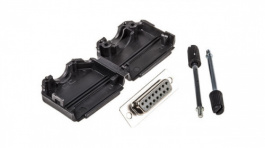 6630172000400, D-Sub Multipack 5 sockets complete 15P, Harting