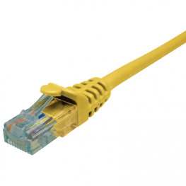 PB-UTP-45-60-GE, Patch cable CAT5 U/UTP 20 m Yellow, Maxxtro