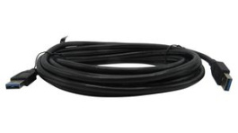 RND 765-00094, USB 3.0 A Plug to USB 3.0 A Plug 5m Black, RND Connect