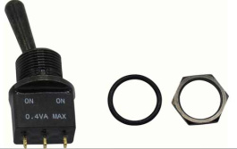 RND 210-00472, Toggle Switch, On-None-On, Soldering Lugs, RND Components