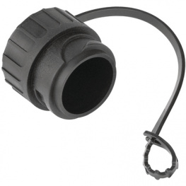 C016 00V000 020 1, Cap for female panel-mount size 1, Amphenol