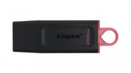 DTX/256GB, USB Stick, DataTraveler Exodia, 256GB, USB 3.2, Black / Red, Kingston