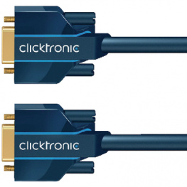 70351, Monitor cable VGA m - f 2 m, Clicktronic