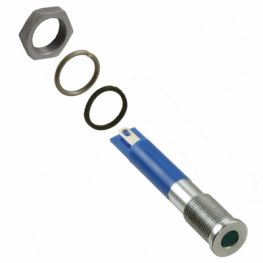 Q6F1CXXB12E, LED Indicator blue 12 VDC, APEM