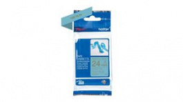TZE-RL54, P-touch Tape, Fabric, 24mm x 4m, Blue, Brother
