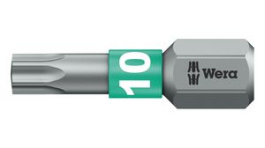 05066120001, Насадка; Torx®; TX10; Длина: 25мм; Монтаж: 1/4" (D6,3мм); BiTorsion, Wera Tools