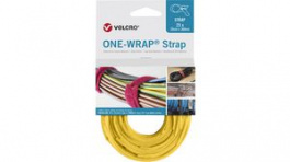 VEL-OW64804, VELCRO Hook and Loop Fastener, 25 mm x 300 mm, Yellow, VELCRO