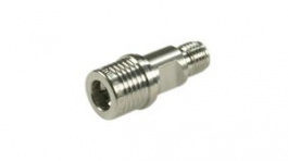 33 QMA-SMA-50-1/133 NE, Adapter, Straight, QMA Plug - SMA Socket, 50Ohm, Huber+Suhner