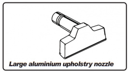 PHU-23 ESD, Aluminium floor / upholstery nozzle, 125 mm, Muntz Technics