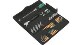 05134013001, Kraftform Kompakt F 1 Screwdriving Tool Set for Window Installation, Tool Set, 35 Pieces, Wera Tools