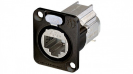 NE8FDX-Y6-B, Panel mount jack RJ 45 8 Shielded, Neutrik