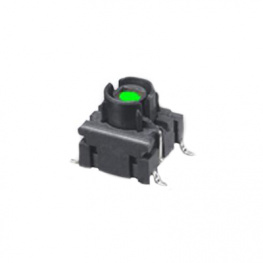 4FSH922, Board switch LED, green, 50 mA, 24 VDC, MEC