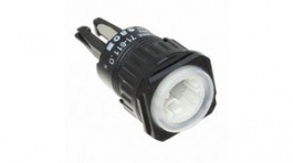 71-612.0, Illuminated Pushbutton Actuator, Black, IP65, Latching Function, EAO