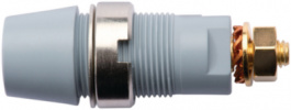 SAB 6922 AU / BL, Safety socket diam. 4 mm Blue CAT III, Schutzinger