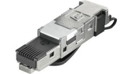 1132050000, CAT6a RJ45 Plug, IP20, IDC No Tool, T568B, Weidmuller