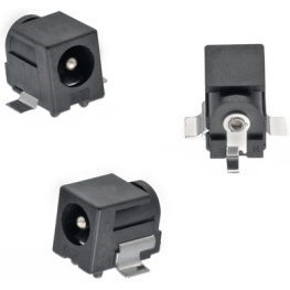 694108105102, DC Power jack, Female, 6.4 mmSeries WR-DC 90° SMT, WURTH Elektronik