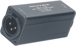 NADITBNC-M, Impedance transformer, 0.1 MHz, Neutrik