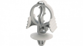 RND 610-00298, Webbed Centering Wire Clip 3-7.9 mm PU=Pack of 50 pieces, RND Components