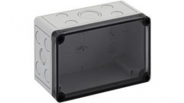 10600601, Plastic Enclosure With Metric Knockouts, 180 x 110 x 90 mm, Polystyrene, IP66, G, Spelsberg
