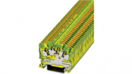 3212011, Ground modular terminal block PTS green / yellow, 0.14...2.5 mm\x1a, 3212011, Phoenix Contact