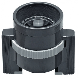 802.01, Настольная лупа; Увел: x10; Диам.линзы:18мм, Ideal-Tek