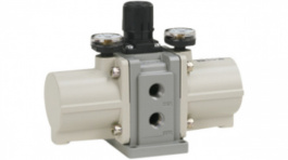VBA10A-F02GN, Pressure Amplifier, 0.1...1 MPa, 2...50 °C, Rc1/4, SMC PNEUMATICS