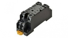 PYFZ-08-E, Панелька; PIN: 8; 10А; Монтаж: DIN; Выводы: винтовые клеммы, Omron