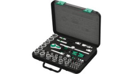 05003594001, Zyklop Speed Ratchet Set, Metric, 43 Pieces, 3/8", Wera Tools