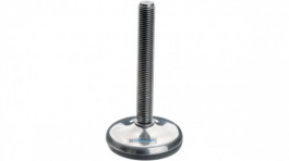 177006, Support foot, stainless, System Plast