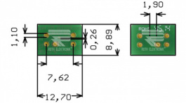 RE937-06, Prototyping board FR4 Epoxide + chem. Au, Roth Elektronik