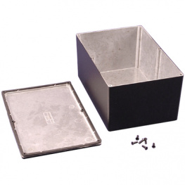 1550WHBK, Корпус: универсальный; Х:146мм; Y:222мм; Z:105мм; 1550; алюминий, Hammond